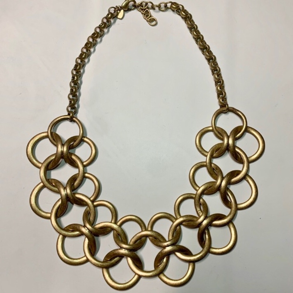 Stella & Dot Gold Vintage Necklace